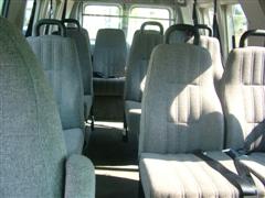 Very Comfortable 11 Passenger interior